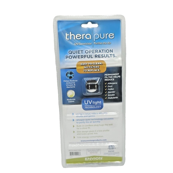 ENVION - Therapure TPP50 Ionic Pro Mini Plug-In Air Purifier (Black) - 49326 ... - Picture 2 of 2